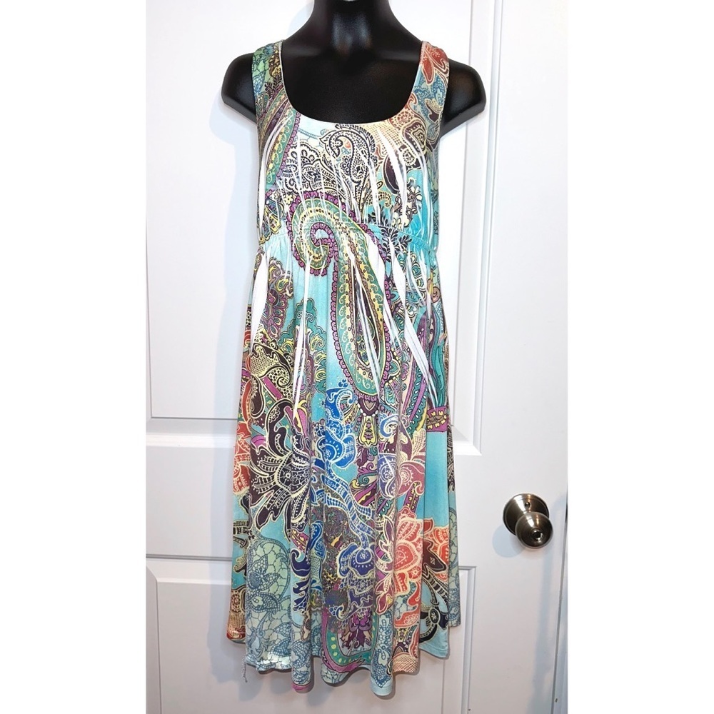 Myan brand colorful summer dress